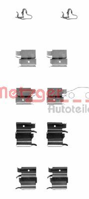METZGER Zubehörsatz, Scheibenbremsbelag 1091240 für MAZDA TOYOTA