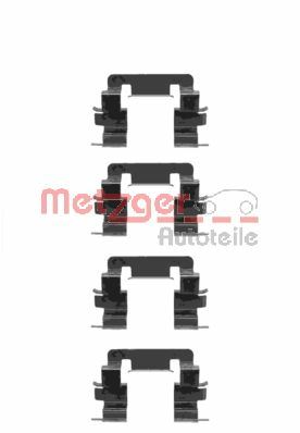 METZGER Zubehörsatz, Scheibenbremsbelag 1091278 für NISSAN