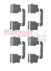 METZGER Zubehörsatz, Scheibenbremsbelag 1091733