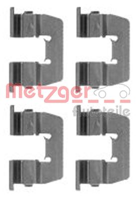 METZGER Zubehörsatz, Scheibenbremsbelag 1091764