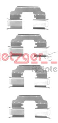 METZGER Zubehörsatz, Scheibenbremsbelag GREENPARTS 1091770