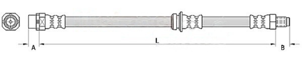 Metzger Autoteile Metzger Bremsschlauch Vorne Links Bmw 3Er E90 E91 E92 - Bild 8