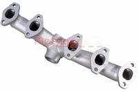 METZGER Krümmer, Abgasanlage f&uuml;r VW MULTIVAN T5 (7HM, 7HN, 7HF, 7EF, 7EM, 7EN), Art.-Nr. 2101008