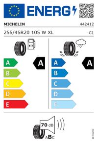 MICHELIN Sommerreifen "255/45R20 105W - Pilot Sport 4 SUV", Art.-Nr. 442412