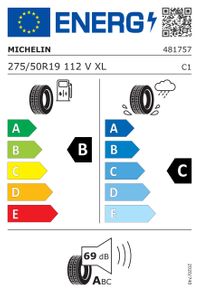 MICHELIN Sommerreifen "275/50R19 112V - Pilot Sport A/S 3", Art.-Nr. 481757