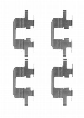 TEXTAR Zubehörsatz, Scheibenbremsbelag 82502600 für Subaru