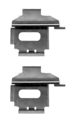 HELLA Zubehörsatz, Scheibenbremsbelag 8dz355203521 für Mercedes