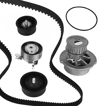Graf Wasserpumpe + Zahnriemensatz Kp5412 Für Opel Vaughall Chevrolet
