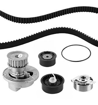 Metelli Wasserpumpe + Zahnriemensatz 3007272 Für Vaughall Opel