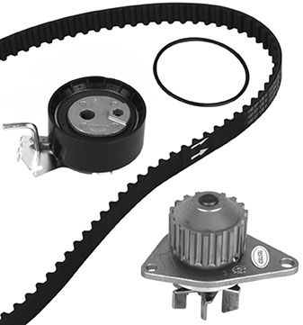 Graf Wasserpumpe + Zahnriemensatz Kp8372 Für Peugeot