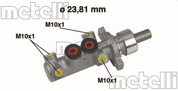 Metelli Hauptbremszylinder 050361 Für Peugeot