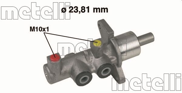 Metelli Hauptbremszylinder 050379 Für Opel