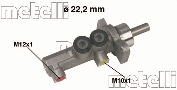 Metelli Hauptbremszylinder 050381 Für Opel