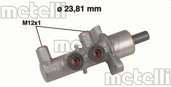 Metelli Hauptbremszylinder 050567 Für Opel