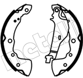 Metelli Bremsbackensatz 530723 Für Nissan
