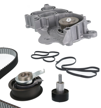 Metelli Wasserpumpe + Zahnriemensatz 3012181 Für Audi Vw Skoda (Svw)