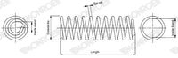 MONROE Fahrwerksfeder "MONROE OESpectrum SPRINGS", Art.-Nr. SP2913