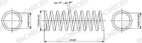 MONROE Fahrwerksfeder "MONROE OESpectrum SPRINGS", Art.-Nr. SP3321