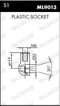 MONROE Gasfeder, Koffer-/Laderaum "MONROE MaxLift", Art.-Nr. ML5459