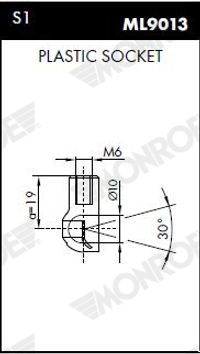 MONROE Gasfeder, Koffer-/Laderaum "MONROE MaxLift", Art.-Nr. ML5459
