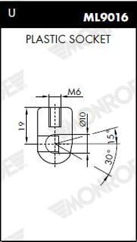 MONROE Gasfeder, Koffer-/Laderaum "MONROE MaxLift", Art.-Nr. ML5198