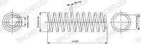 MONROE Fahrwerksfeder "MONROE OESpectrum SPRINGS", Art.-Nr. SP0001