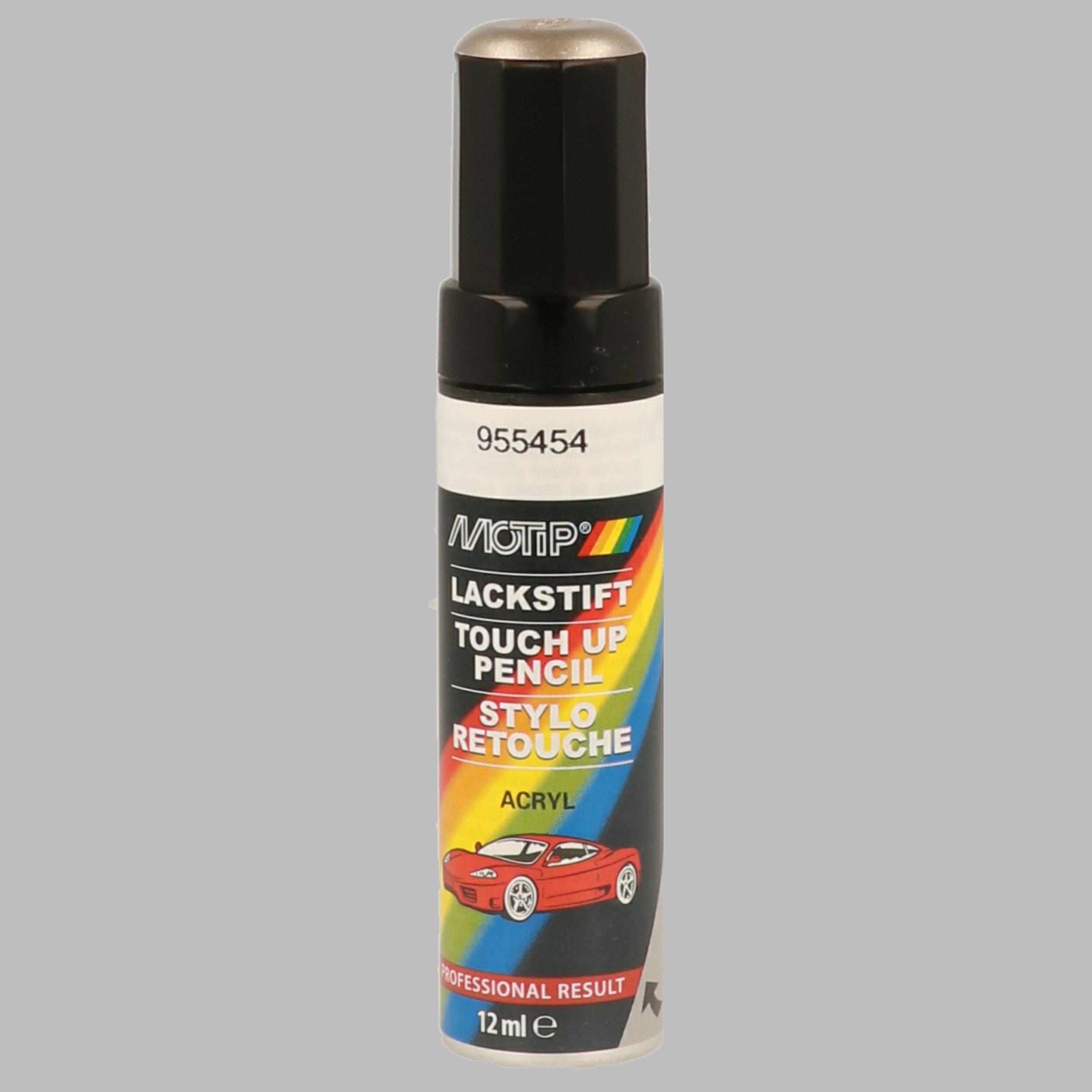 Motip Fahrzeug-Kombinationslack Kompakt Grau Metallic 12 Ml 955454 0.012l Für Gm Opel Vaughall Citroën Proton Mitsubishi Vw