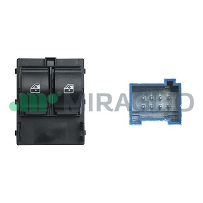 MIRAGLIO Schalter, Fensterheber vorne links 121/FTB76001 für Fiat Citroën (DF-PSA)