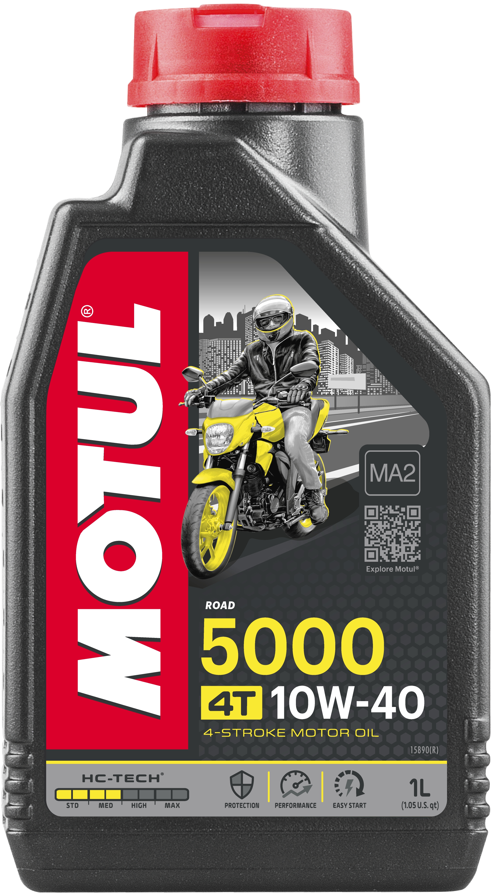 MOTUL Motoröl 5000 10W-40 4T [1L] 104054 1l