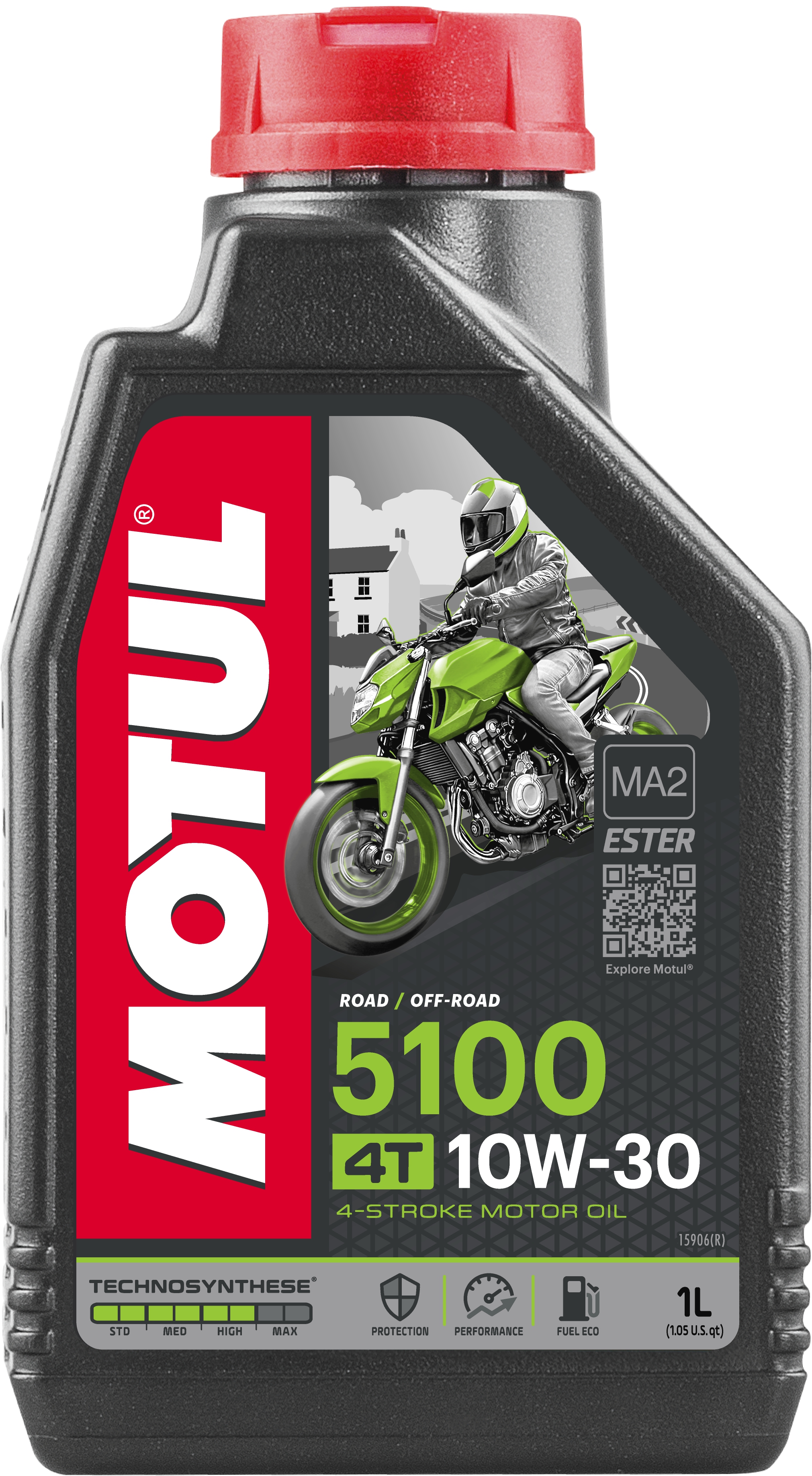 MOTUL Motoröl 5100 10W-30 4T [1L] 104062 1l