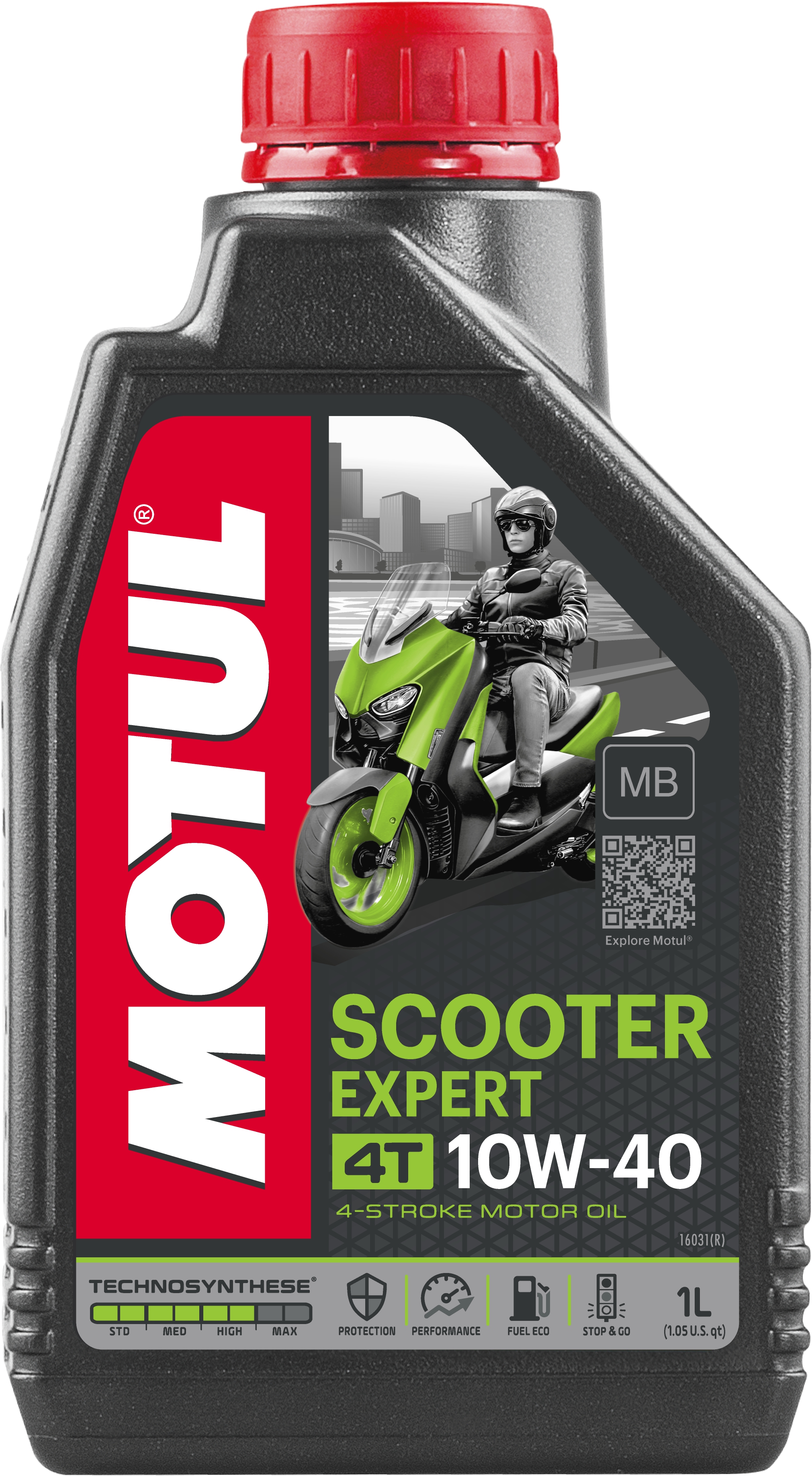 MOTUL Motoröl SCOOTER EXPERT 4T 10W-40 MB [1L] 105935 1l