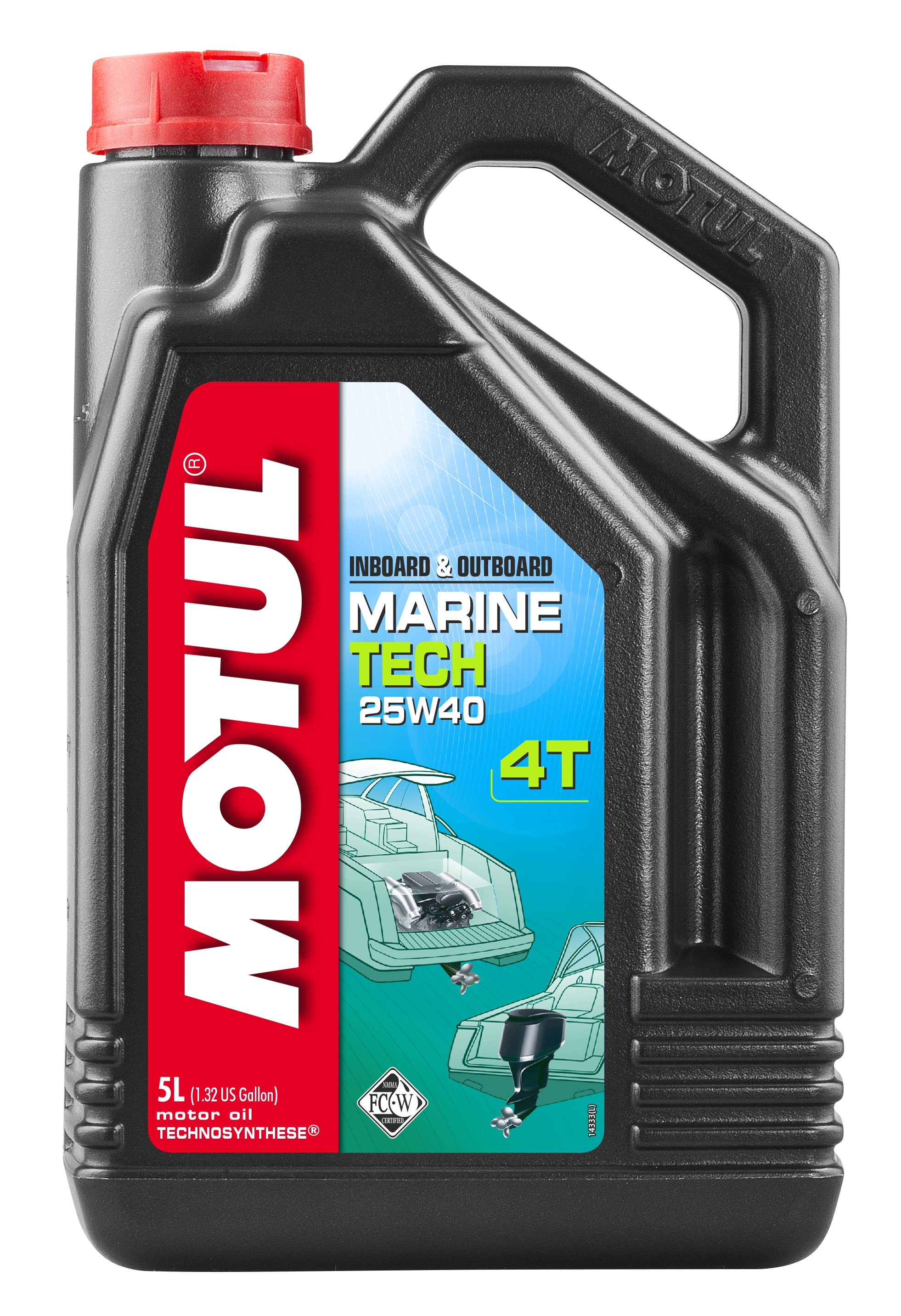 MOTUL Motoröl MARINE TECH 4T 25W-40 [5L] 107716 5l