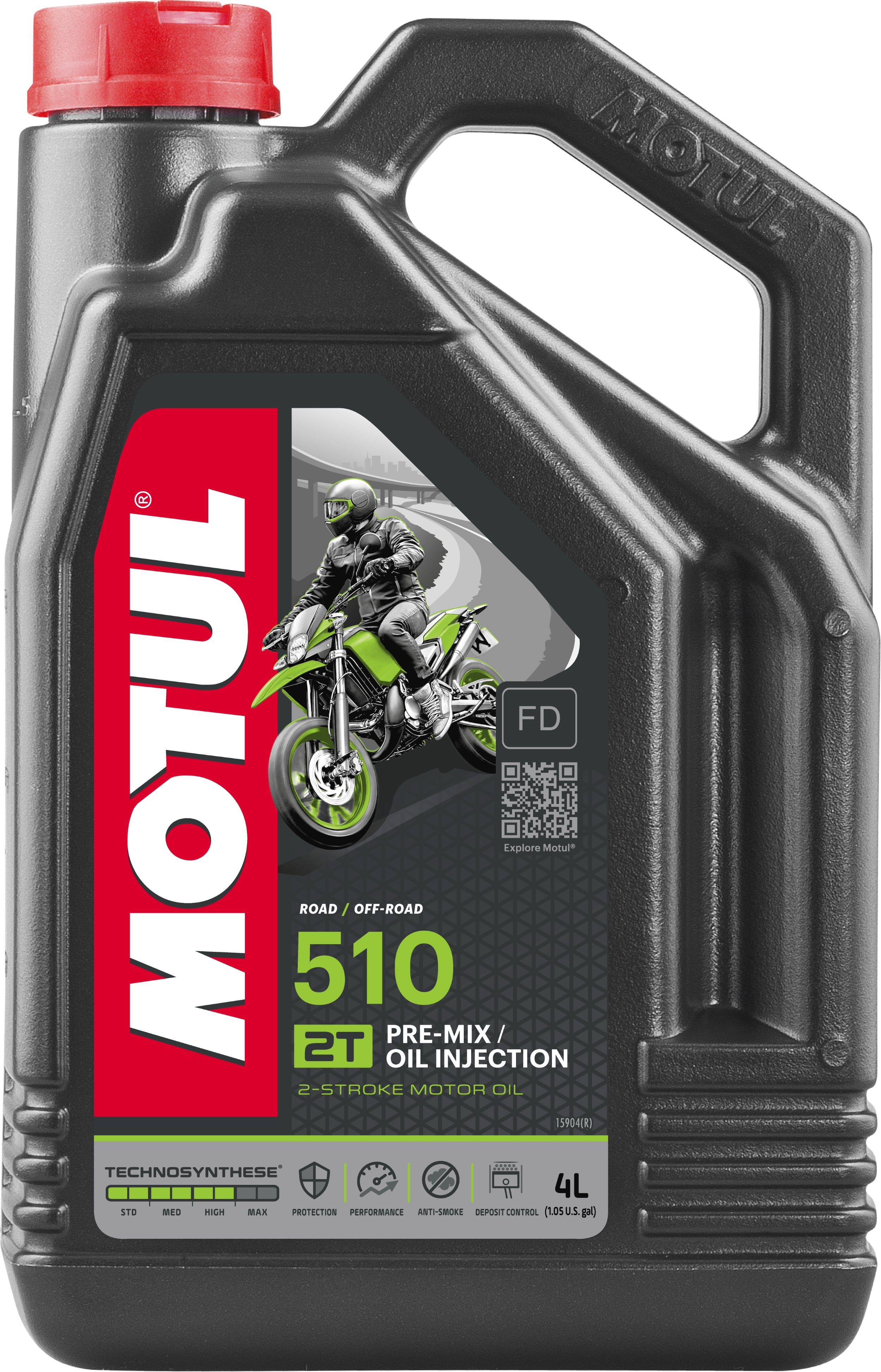 MOTUL 2-Takt Motoröl 510 2T [4L] 104030 4l