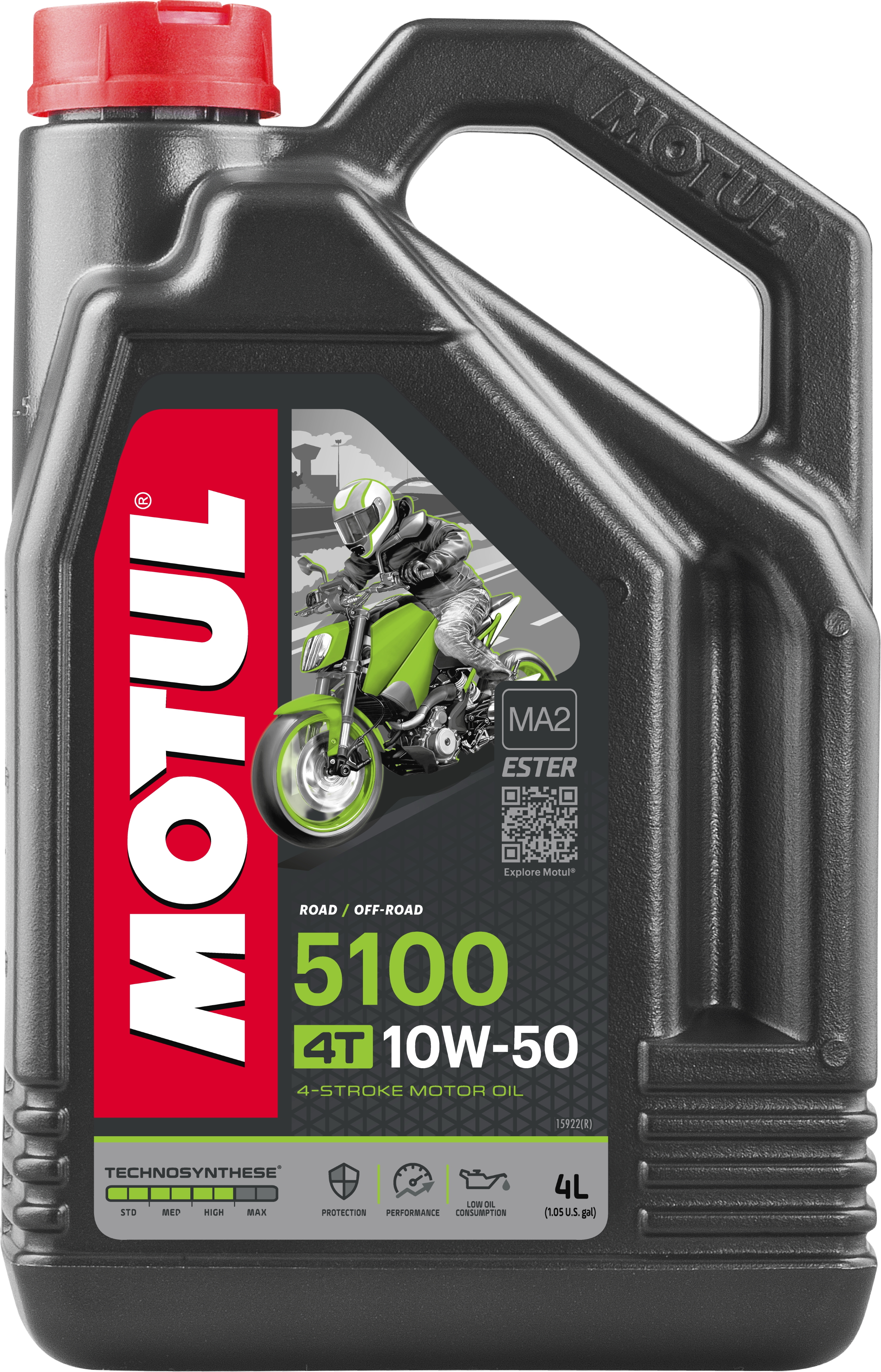 MOTUL Motoröl 5100 10W-50 4T [4L] 104076 4l