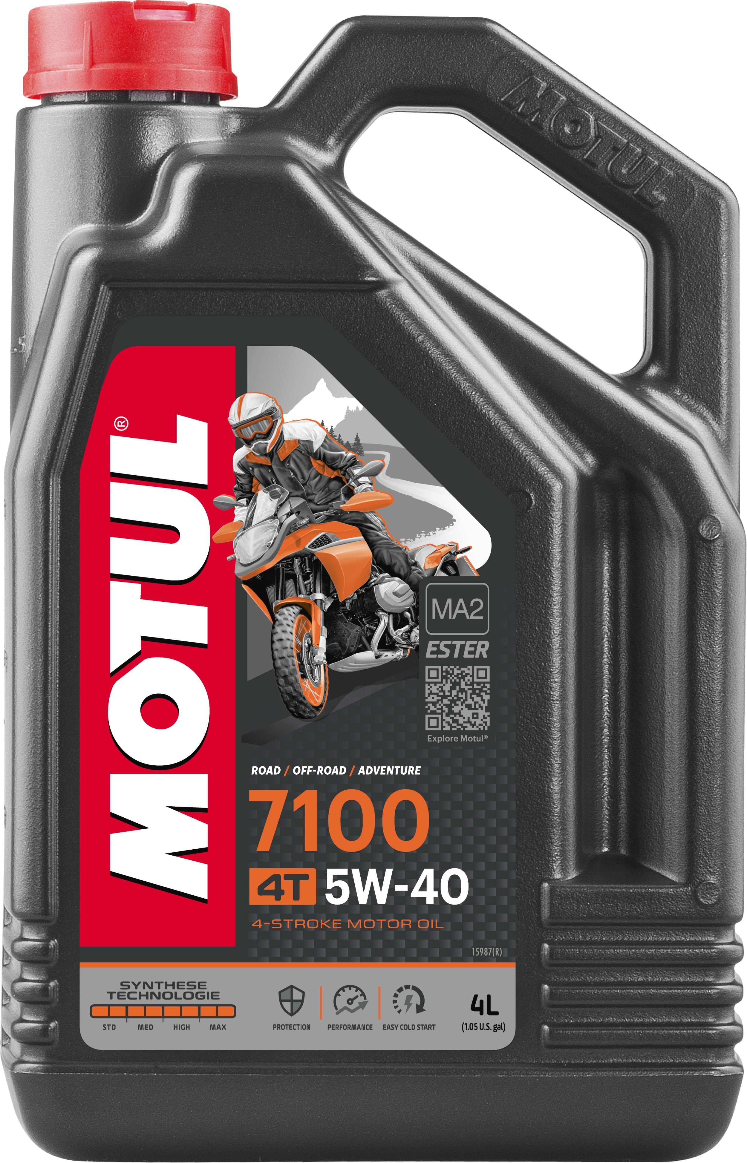 MOTUL Motoröl 7100 5W-40 4T [4L] 109398 4l