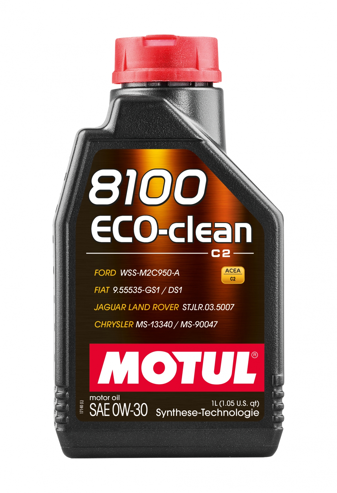 MOTUL Motoröl 8100 ECO-CLEAN 0W-30 [1L] 109671 1l für Ford Fiat