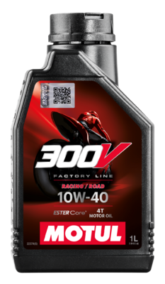 MOTUL Motoröl 300V FACTORY LINE ROAD RACING 10W-40 4T [1L] 104118 1l