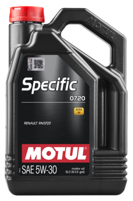MOTUL Motoröl SPECIFIC 0720 5W-30 [5L] 102209 5l für Fiat RENAULT