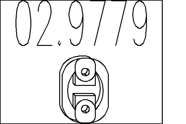 MTS Anschlagpuffer, Schalldämpfer 029779 für Opel Fiat