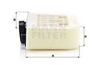 MANN-FILTER Luftfilter (C 38 011) für AUDI Q7 VW Touareg Q8