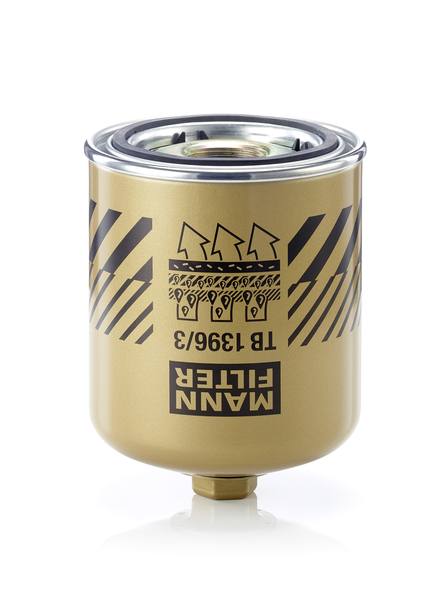 MANN-FILTER Lufttrocknerpatrone, Druckluftanlage tb13963x 136mm