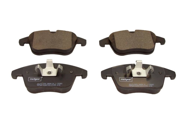 MAXGEAR Bremsbelagsatz, Scheibenbremse Vorderachse 19-2974 für MG JAGUAR