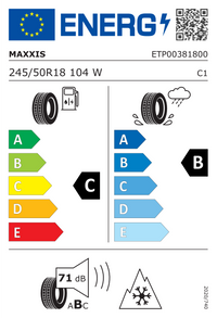 Maxxis Ganzjahresreifen "[Maxxis] 245/50R18 104W - Premitra All Season AP3", Art.-Nr. 42358602