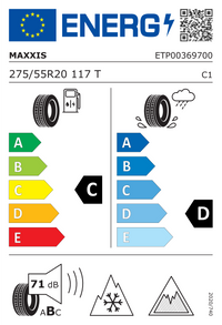 Maxxis Winterreifen "[Maxxis] 275/55R20 117T - Premitra Ice 5 SP5 SUV", Art.-Nr. ETP00369700