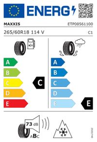 Maxxis Winterreifen "265/60 R18 114V XL - Victra Snow SUV MA-SW", Art.-Nr. 42752872