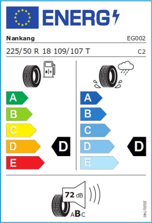 Nankang - Reifen 225/50R18 109/107T - Passion CW-20