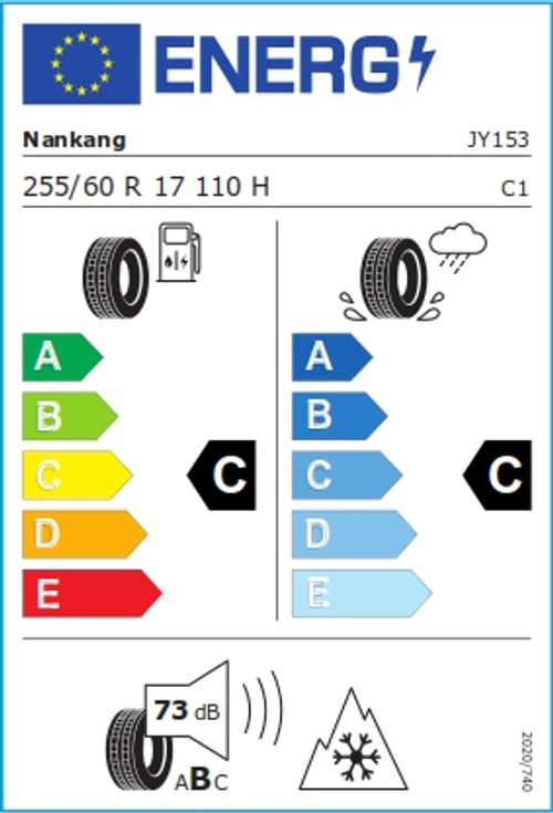 Nankang - Reifen 255/60R17 110H - Winter Activa SV-55