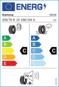 Nankang Sommerreifen "205/70R15 106/104S - Passion CW-20", Art.-Nr. EB048