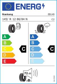 Nankang Sommerreifen "145/R12 86/84N - Van CW-25", Art.-Nr. EB149