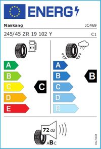 Nankang Sommerreifen "245/45R19 102Y - Green/Sport Eco-2+", Art.-Nr. JC469